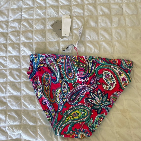Tommy Bahama Paisley Swim Bottom - Pink and Blue - Picture 3 of 7